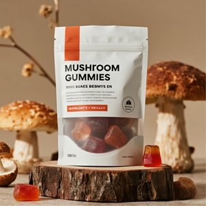 Gummies OEM Crinière de lion et Champignon Reishi avec Ginkgo Biloba – Soutien avancé du système cognitif et nerveux pour adultes - Product Image 3