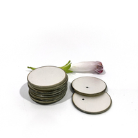 Anneaux en céramique piézoélectriques matériels de 35*15*5mm PZT pour le capteur 40khz ultrasonique