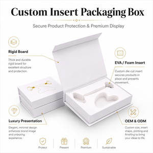 Custom Hard Cardboard Magnetic Flip Box Custom Printed Logo EVA Foam Insert For Beauty Gua Sha Stone Jade <b>Roller</b> Set Packaging - Product Image 3