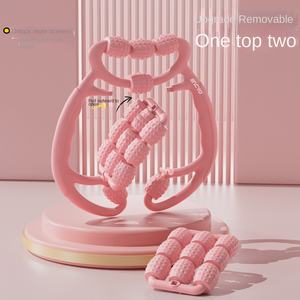 Macyo 24 Wheels Foam Muscle Relax Rollen <span class=keywords><strong>massage</strong></span> gerät <span class=keywords><strong>Deep</strong></span> <span class=keywords><strong>Tissue</strong></span> Yoga <span class=keywords><strong>Massage</strong></span> Roller Bein klemm rolle für Yoga-Übungen - Product Image 5