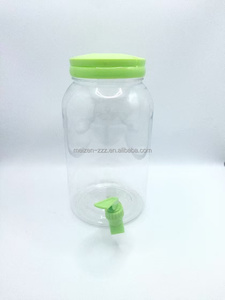 <span class=keywords><strong>Carafe</strong></span> en plastique de grande capacité Pichet PET Party Cold Juice Beer Conteneur en plastique transparent Distributeur de boissons Ensemble avec <span class=keywords><strong>robinet</strong></span> - Product Image 5