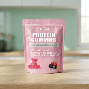 Gomitas de Proteína de Suero de Leche 100% Aislada, 120 Unidades, con Creatina y Mezcla de Aminoácidos para Fitness, Reparación Post-Entrenamiento y Energía - Product Image 1