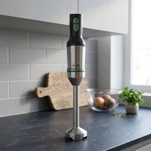 Frullatore a immersione con 4 lame in acciaio inox 1000W 2 livelli di potenza 230V Beaker (Jata JEBT1853) - Product Image 3
