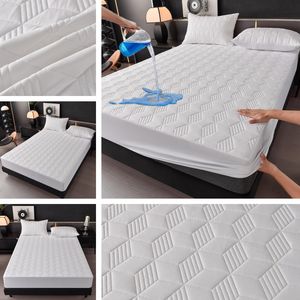 Protector de Colchón Impermeable de Grado A al por Mayor, 100% Poliéster, 500 Hilos, para Hoteles y Dormitorios - Product Image 6