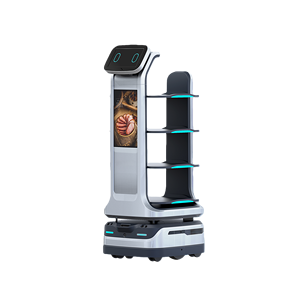 Robot Cameriere Autonomo Mars AI per Consegna Cibo, Interazione in Hotel, Casa, Aziende e Ristoranti - Il Più Venduto - Product Image 2