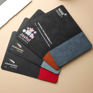 15 Wát không dây sạc chuột Pad cho văn phòng sử dụng, PU da chuột pad với Type-C cổng, Tùy chỉnh chuột Pad - Product Image 3