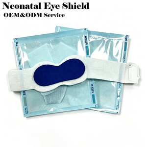 Cache-œil respirant de qualité supérieure pour thérapie par la lumière bleue pour nouveau-nés, stérilisé, avec conception élastique pour le traitement de la photothérapie infantile - Product Image 6