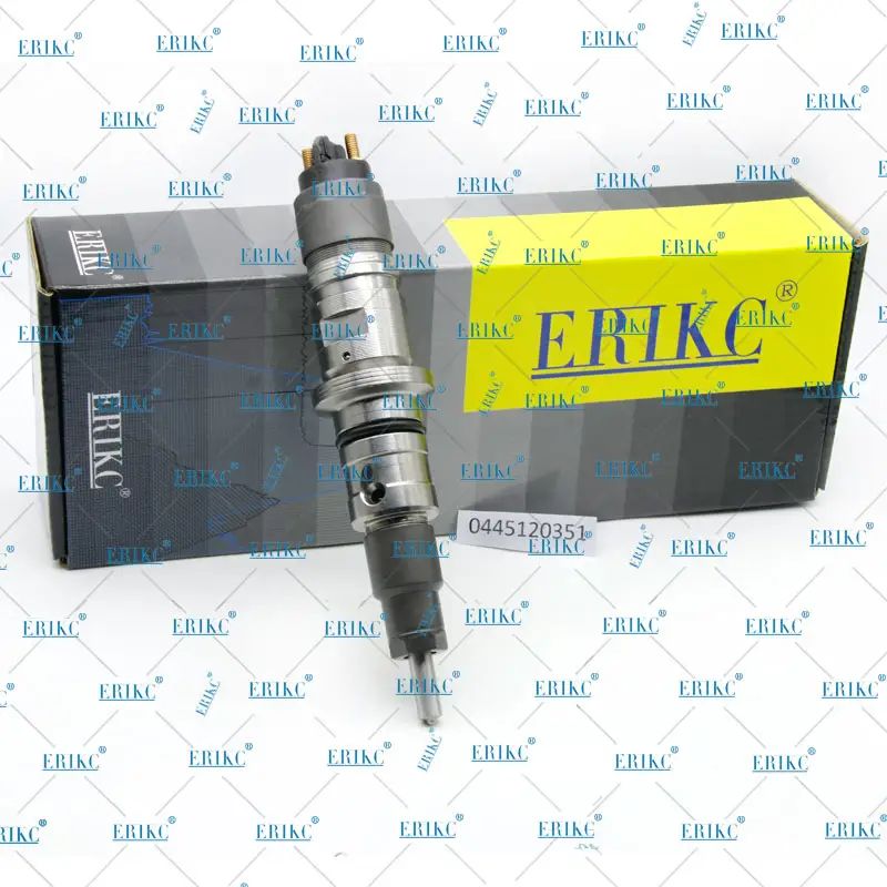 ERIKC 0445 120 351 peças de motor diesel sistema de combustível common rail injetor 0445120351 crdi injetor de óleo combustível 0 445 120 351