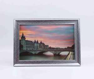 Cadre <span class=keywords><strong>photo</strong></span> argenté, cadre <span class=keywords><strong>photo</strong></span> étendu PS, <span class=keywords><strong>profil</strong></span> 3.1x1.8cm - Product Image 4