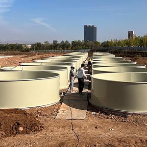 Tanque de Acuicultura de 28000L, Diámetro 5M x Altura 1.45M, para Cultivo de Bagre, Tilapia y Otros Peces, Equipo de Acuicultura - Product Image 5