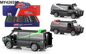 Vente chaude 1:32 tirer vers l'arrière en alliage modèle de voiture ensemble modèle de voiture camion de pompiers <span class=keywords><strong>ambulance</strong></span> voiture de police jouet moulé sous pression - Product Image 3