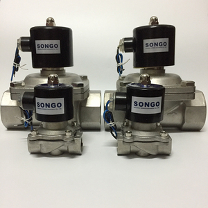 Válvula Magnética de Dos Vías de Acero Inoxidable Normalmente Cerrada de 12V/24V para Control de Agua y Gas - Product Image 4