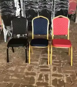 En çok satan sıcak karşıladı çelik mobilya kilise kullanımı yemek toptan düğün parti yemek masası sandalyesi