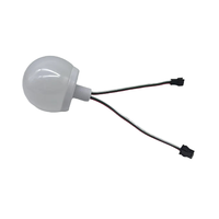 2025 nuevo Auto programado 65MM RGB Leds DC24V 12V Led Pixel Light Amusement Led Lamp Point Light Pixel Funfair Light