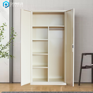 Hiện đại có thể khóa kim loại gần nhất lưu trữ tủ với kệ có thể điều chỉnh treo Rod điều cá nhân tủ cho phòng ngủ phòng tập thể dục khách sạn - Product Image 3