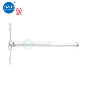 מנעול מוט פאניקה אנכי מפלדת אל-חלד SS304 כבדה, מאושר <span class=keywords><strong>UL</strong></span> 305, עם פונקציית דוגינג - Product Image 2