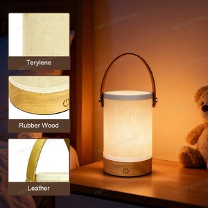 Bán buôn nhỏ chức năng 2000mAh có thể sạc lại xách tay LED cảm ứng bảng ánh sáng ban đêm Đèn bàn cho nhà hoặc bên ngoài - Product Image 5