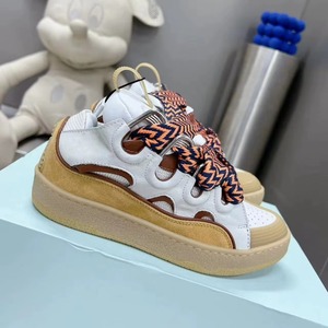 2026 Customized High Quality Summer Evergreen Retro Court Sneakers Platform Lace-up Genuine Leather Comfortable Sport - Product Image 3