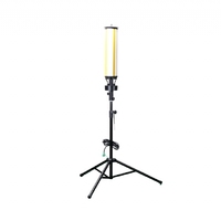 Projecteur LED 360W IP65 à lumière froide, portable et robuste, avec trépied, angle de faisceau 360° pour atelier