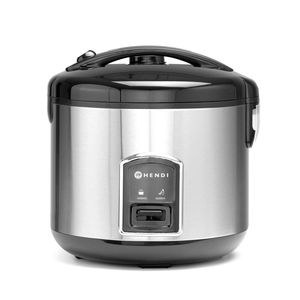 Olla Arrocera HENDI Profi Line 1.8L con Función de Vapor, Acero Inoxidable, Apagado Automático de Seguridad, 230V/700W, Equipo de Cocina Comercial - Product Image 1