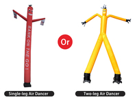 FEAMONT Danseur d'air gonflable personnalisé pour la conception d'événements publicitaires Wave Man avec souffleur, Halloween et promotions de restaurants
