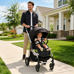 Vente en gros de poussettes pour bébé Landleopard Tiger Baby Jogger |   Poussette en alliage d'aluminium certifiée EN1888-2 3 en <span class=keywords><strong>1</strong></span> pour 0-36 <span class=keywords><strong>mois</strong></span> OEM - Product Image 1