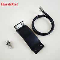 Kit de mise à la terre pour câble coaxial haute vitesse avec fil de mise à la terre de 1,5 m, protection contre les surtensions pour les systèmes d'antennes de télécommunications