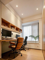 Muebles de estudio y sala de estar de madera hechos a medida Escritorios y estanterías para uso en computadora