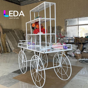 Carroza de Calabaza de Cenicienta LEDA, Carroza de Novia, Carro de Dulces para Decoración de Bodas - Product Image 2