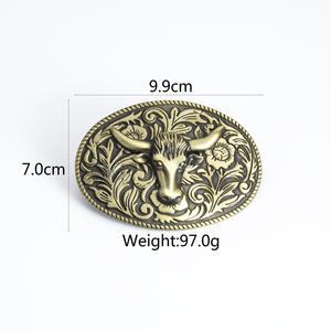 <span class=keywords><strong>2022</strong></span> nueva gran oferta tendencia <span class=keywords><strong>de</strong></span> moda Bull Tau diseño <span class=keywords><strong>de</strong></span> patrón <span class=keywords><strong>de</strong></span> impresión cinturón ovalado <span class=keywords><strong>de</strong></span> Metal automático para técnica pintada con hebilla - Product Image 3