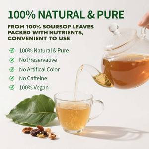 カスタマイズされたトウモロコシ繊維栄養サプリメント無糖植物葉フルーツティーインフュージメントフォーム経口健康のための薬用茶 - Product Image 6