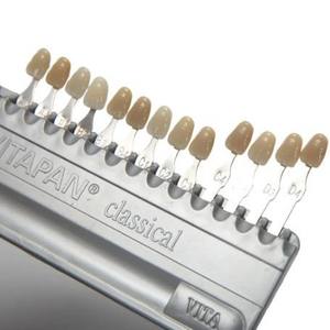 Guía de Tonos Dentales Vitapan Clásica, Modelo de Dientes de Resina de 16 Colores para Enseñanza Dental y Uso Comercial - Product Image 1