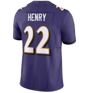 批发2024新款高品质美式足球运动衫巴尔的摩8拉马尔杰克逊22德里克亨利时尚透气短裤 - Product Image 1