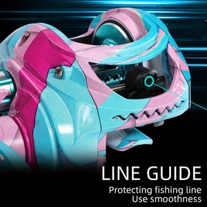 Moulinet de pêche à lancer léger KEKAXI 10KG Max Drag 7.2:1 à rapport de vitesse élevé - Product Image 3