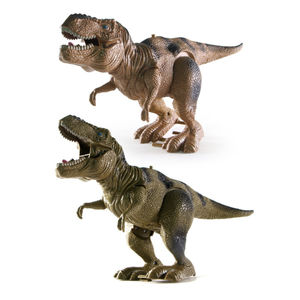 AiJH Jouets animaux dinosaures électriques interactifs pour enfants, avec fonctions de marche, de balancement des mains et des pieds, et de tête, et effets sonores - Product Image 3