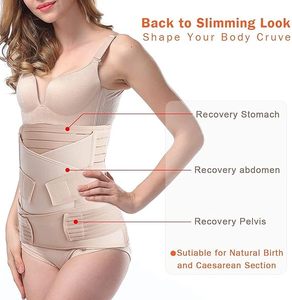 Chất Lượng Cao Sau Sinh Hỗ Trợ Eo C-Phần Vành Đai Phục Hồi Sau Sinh Giao Hàng Bụng Bụng Corset Sau Sinh Vành Đai - Product Image 5