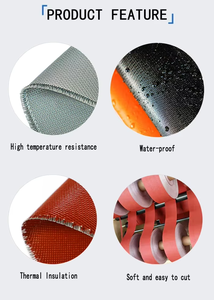 <span class=keywords><strong>Cinta</strong></span> Térmica <span class=keywords><strong>Aislante</strong></span>, Velo de Fibra de Vidrio Ignífugo / Tela de Fibra de Vidrio Ignífuga, Barrera Contra Humo - Product Image 3