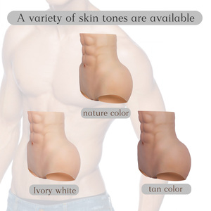 Forme de poitrine en silicone doux au toucher réaliste <span class=keywords><strong>faux</strong></span> muscle hommes hanche fesses pantalon <span class=keywords><strong>fessier</strong></span> en silicone pour crossdresser - Product Image 6