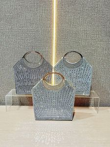 Cross-border New Evening Wedding Bridesmaid <b>Clutch</b> Bag High-end Polyester Handbag China-made Magnetic Buckle Tanjing - Product Image 4