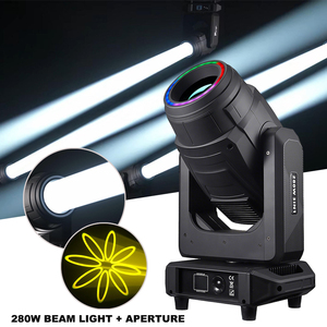 AOPU Novedad: Luz de Cabeza Móvil <span class=keywords><strong>ROBE</strong></span> Channel 280W con Tira LED para DJ, Discoteca y Escenarios - Product Image 1