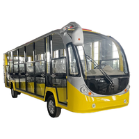Véhicules urbains de tourisme 16 places et 20 places alimentés par batterie, navettes touristiques, mini bus touristiques électriques