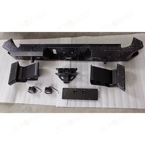 Parachoques trasero de acero personalizado con escalones para camión Gladiator <span class=keywords><strong>JT</strong></span> 2021 2022 <span class=keywords><strong>2023</strong></span> - Product Image 3