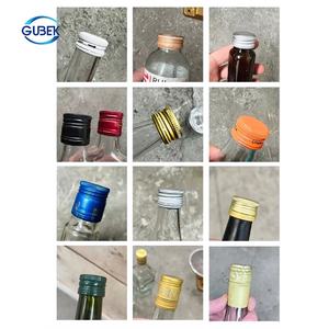 GUBEK yüksek hızlı 4 kafa Metal kapak şişe otomatik kapaklama makinesi - Product Image 6