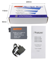 Fabrika 10 100M 20Km 100Gbps Alıcı-Verici 1310Nm 1490Nm 1550Nm Fiber Optik Kablo Medya Dönüştürücü QSFP28 QSFP28 Duplex Üretiyor