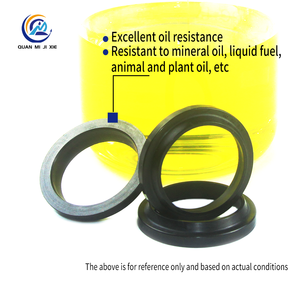 <span class=keywords><strong>Joint</strong></span> d'étanchéité <span class=keywords><strong>hydraulique</strong></span> <span class=keywords><strong>double</strong></span> lèvre en J LBH pour grattoir anti-poussière, taille personnalisée, plage <span class=keywords><strong>de</strong></span> température -30~+100°C - Product Image 5