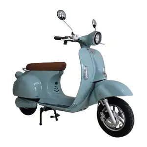 Motor chino de 1000W, motocicleta eléctrica de 60V, freno de tambor de movilidad, motocicleta eléctrica de entrega para adultos de largo alcance a la venta