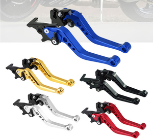 Palancas de Freno y Embrague de Aluminio para Motocicleta, Ajustables para Mejora de Motocicletas de Calle, Plateadas/Moradas/Doradas/Azules/Negras/Rojas - Product Image 6