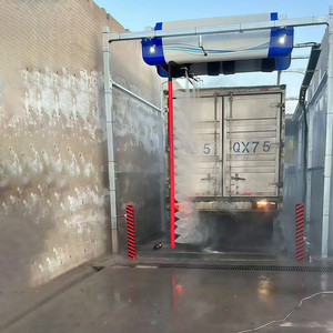 Machine de lavage de voitures automatique à haute pression, sans contact, à haute efficacité, pour véhicules lourds, design qui permet de gagner du temps - Product Image 1