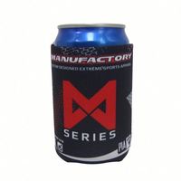 Porte-canettes personnalisés professionnels sur mesure en néoprène 375 ml, forme canette de bière, pour garder au frais