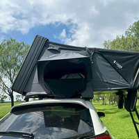 Großes seitlich öffnendes ABS-Hartschalen-Dachzelt ADA OVERLAND Rooftop